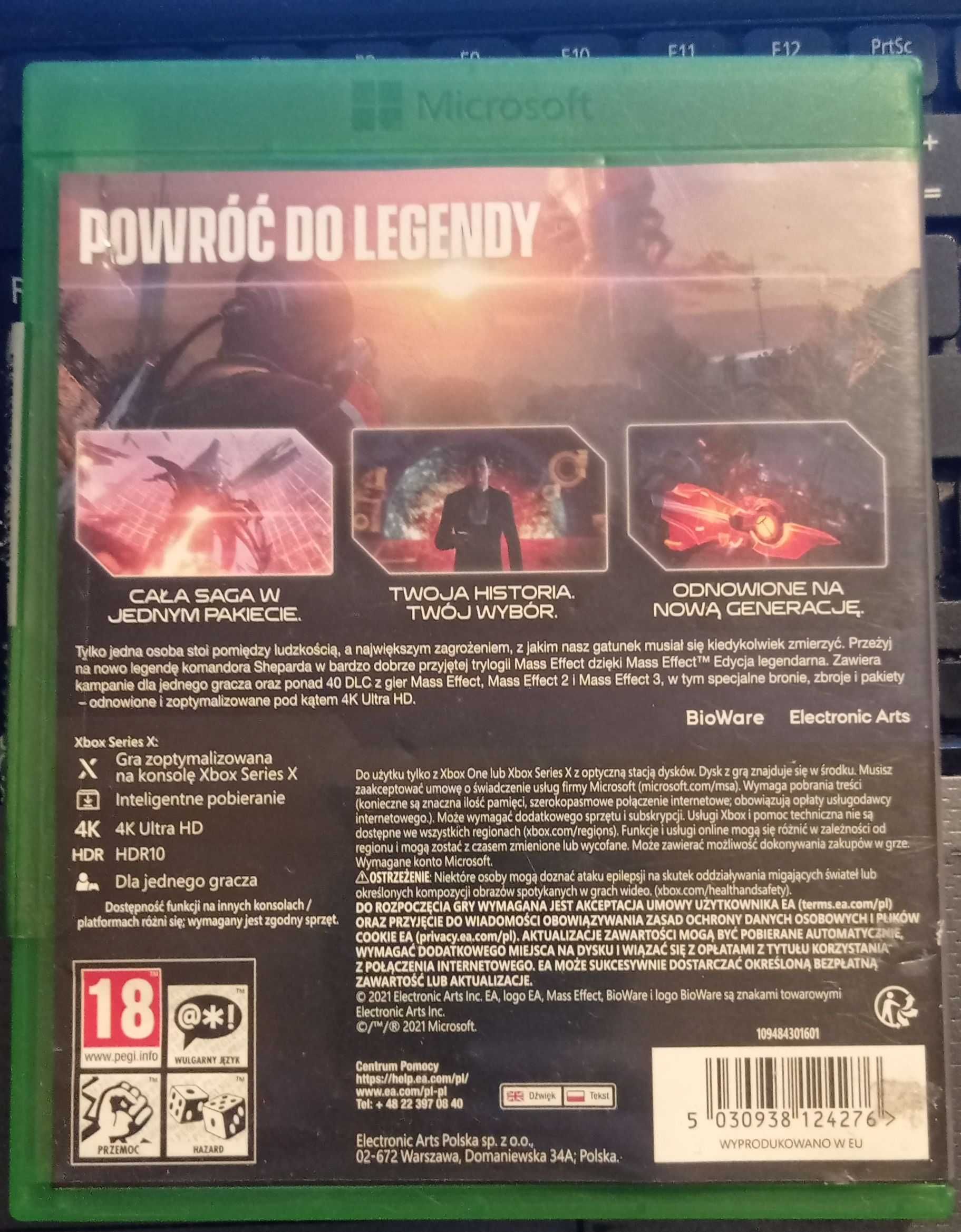 Mass Effect Legendary Edition PL Xbox One + Series