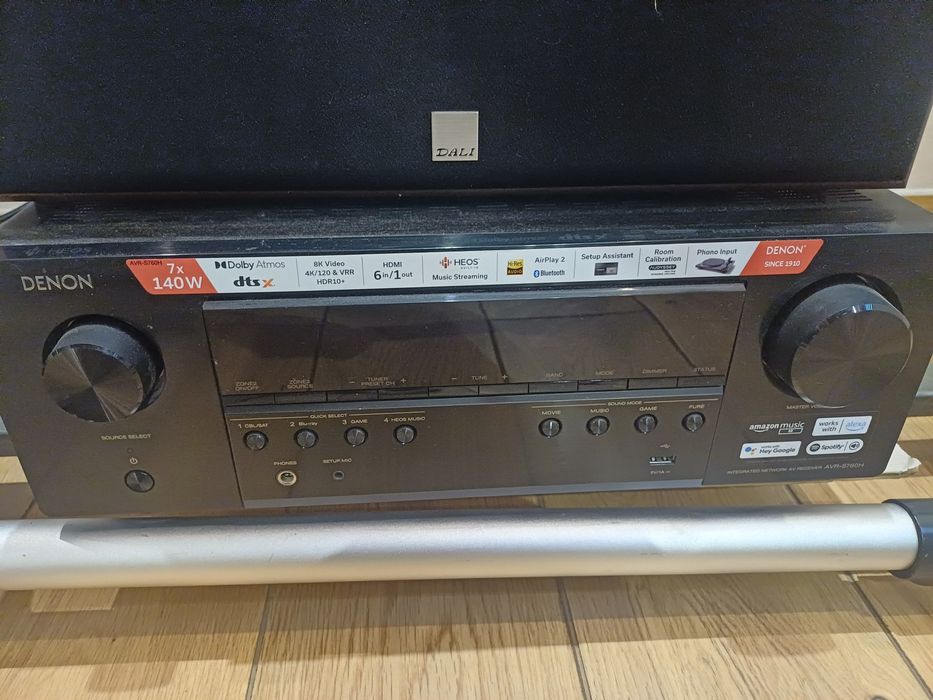 Акустика Denon avr S760H. Dali spektor 6. Vokal. , 1.