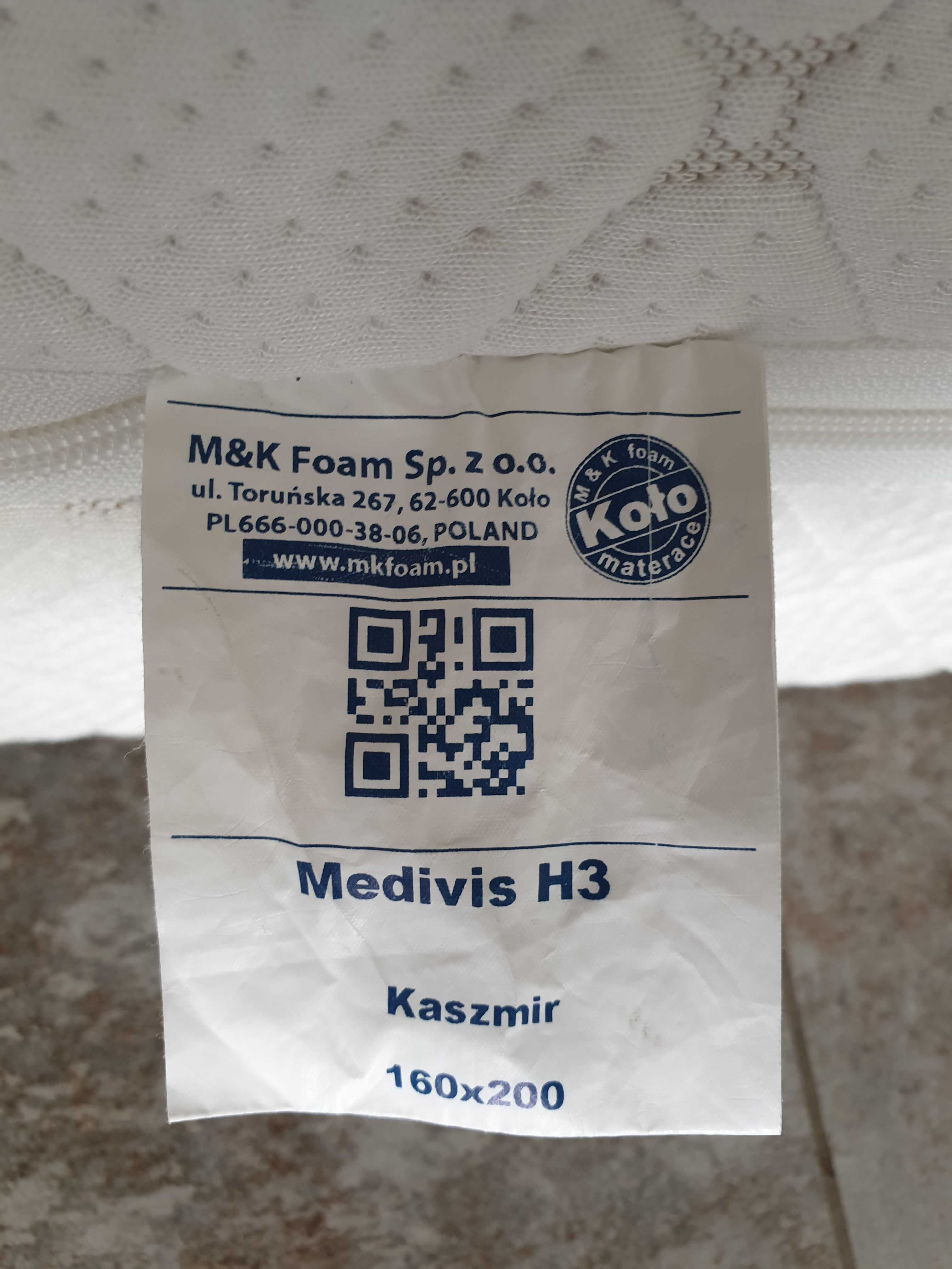 Materac M&K Foam Medivis H3 160x200