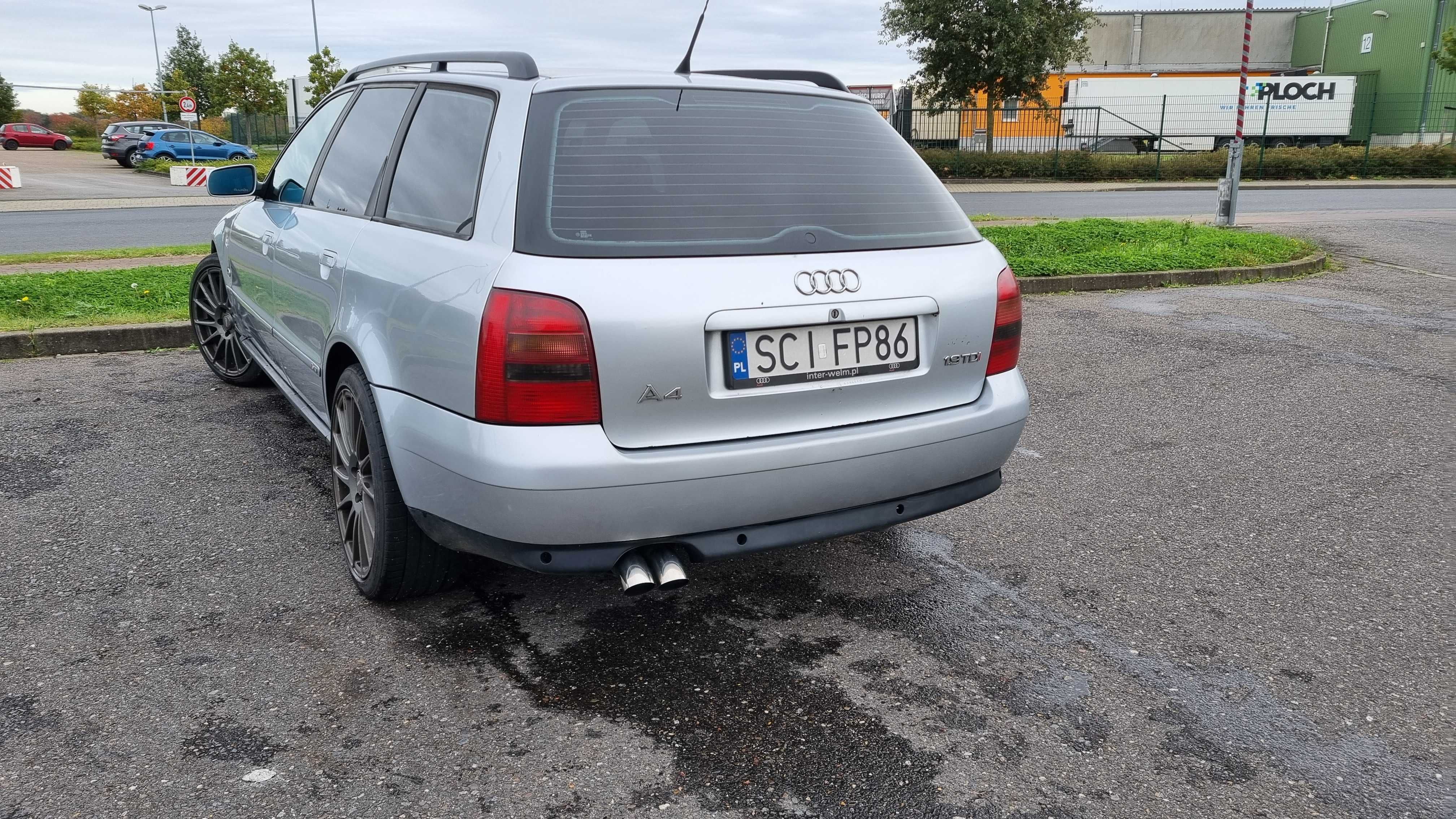 Audi A4 B5 Avant 1.9TDI AFN ośka, po modyfikacjach