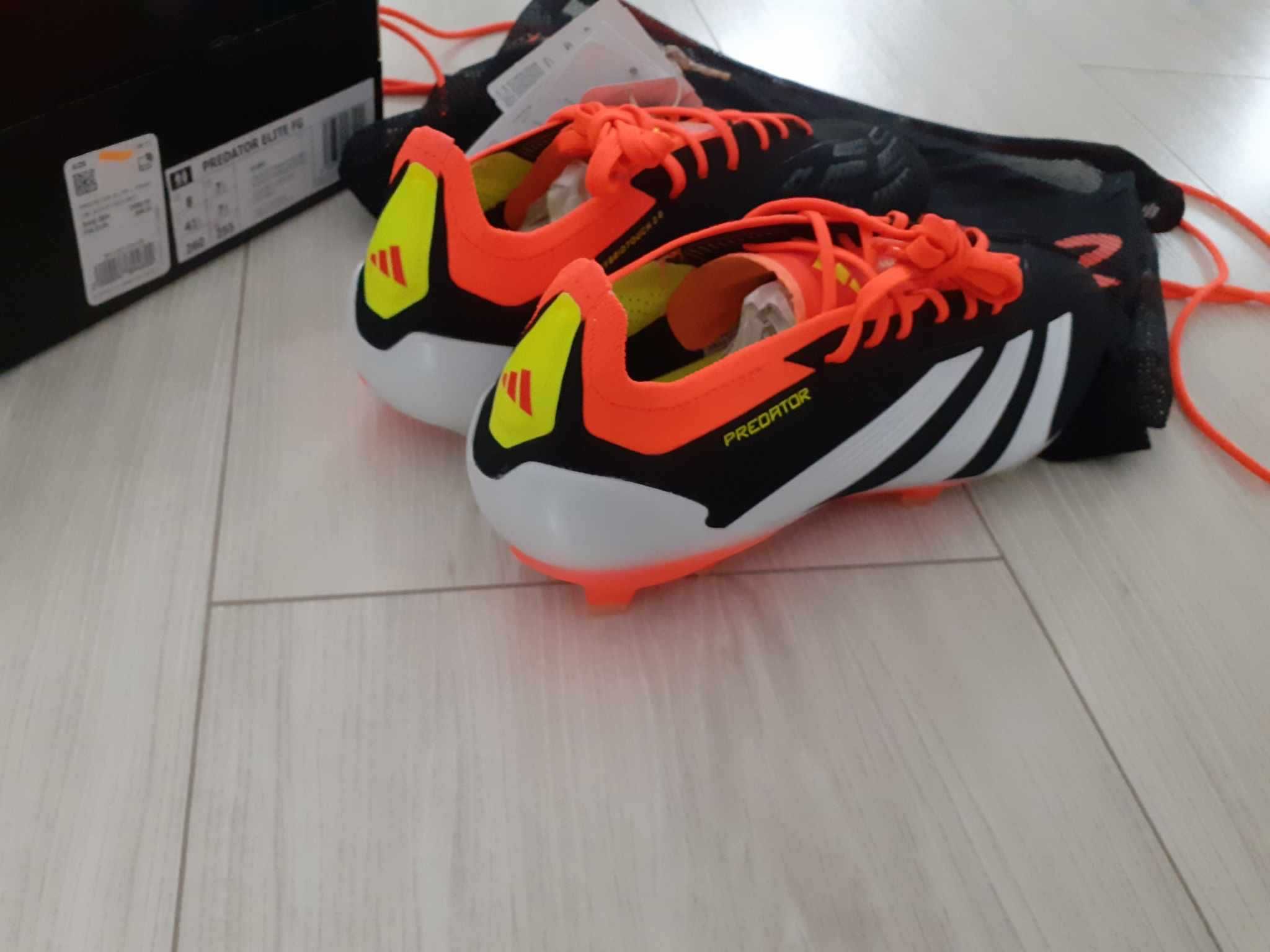 Profesjonalne buty piłkarskie korki adidas Predator Elite FG r. 41 1/3