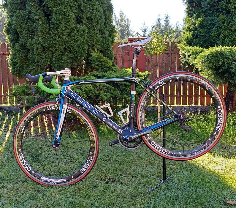 Piękny Cube Axial WLS GTC damski Dura Ace rower szosowy Mavic Cosmic