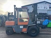 Wózek widłowy Toyota 02-5FG45, LPG, 4,5-5t, Duplex 3,5m, kabina, UDT