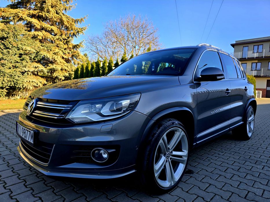 VW Tiguan R-line  2 kpl kół, Alu 19,Panorama, Kamera,webasto