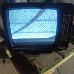 Stary telewizor elektronika