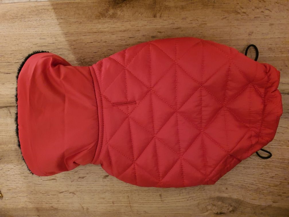 Grube ciepłe na polarze ubranko dla psa chihuahua york XS 25 cm