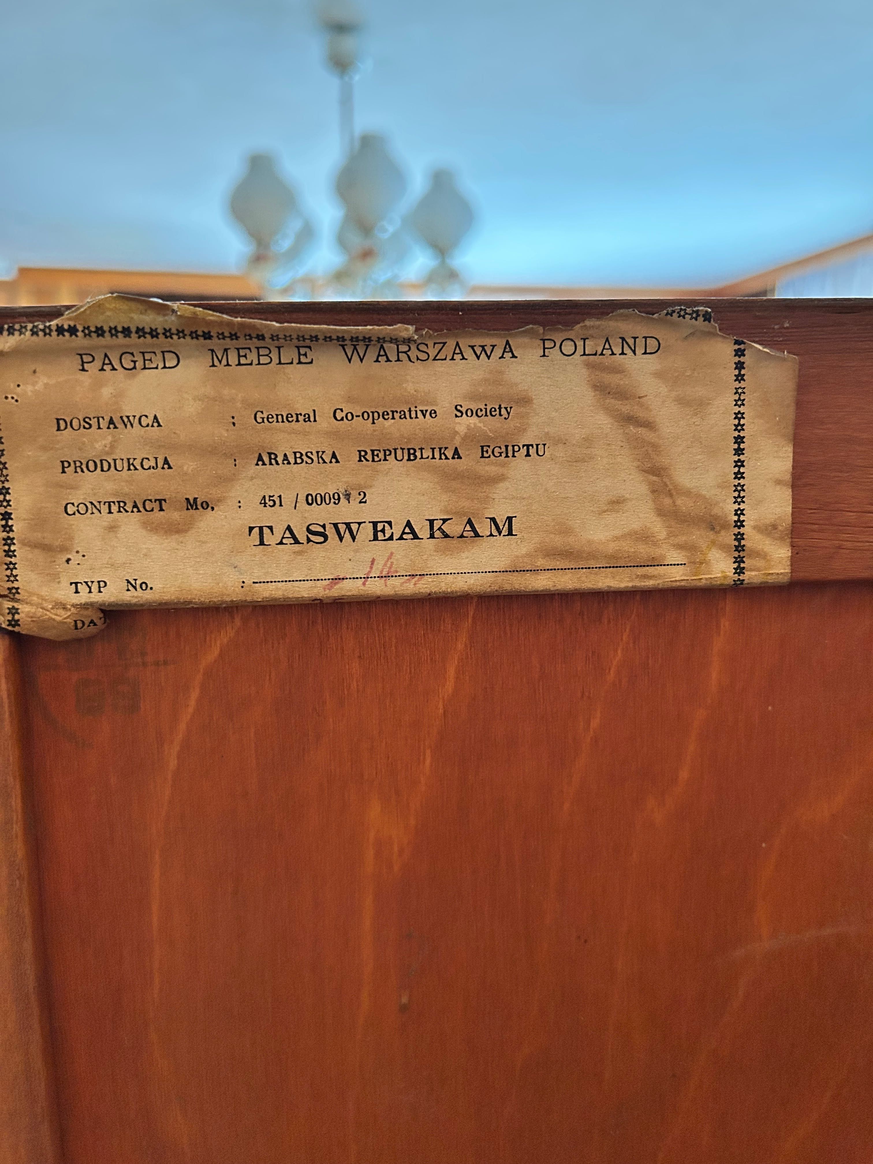Komplet mebli vintage z lat 50./60.