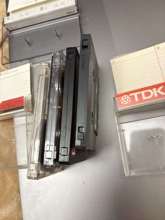 касети TDK лот: TDK SA 90 хром та дві Fe