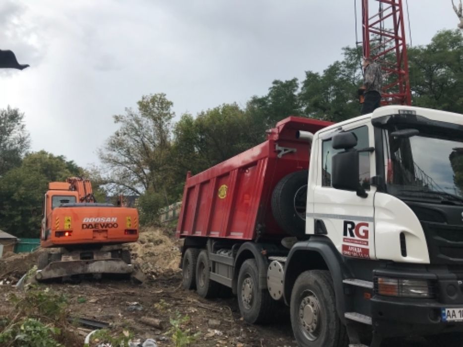 Услуги самосвалов, Самосвалы в аренду от 5 до 30 тон