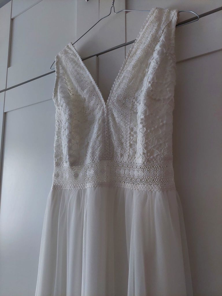 Sukienka ślubna boho