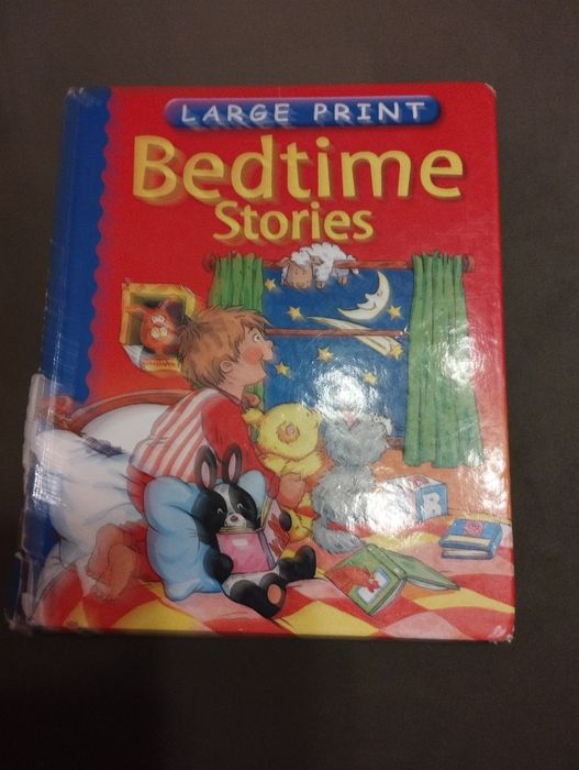 Bedtume Stories Kartę Print książka dla dzieci