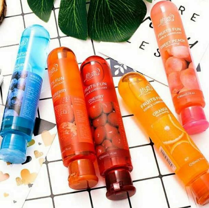 Съедобный лубрикант оральный совкусом гель интим смазка минет їстівний