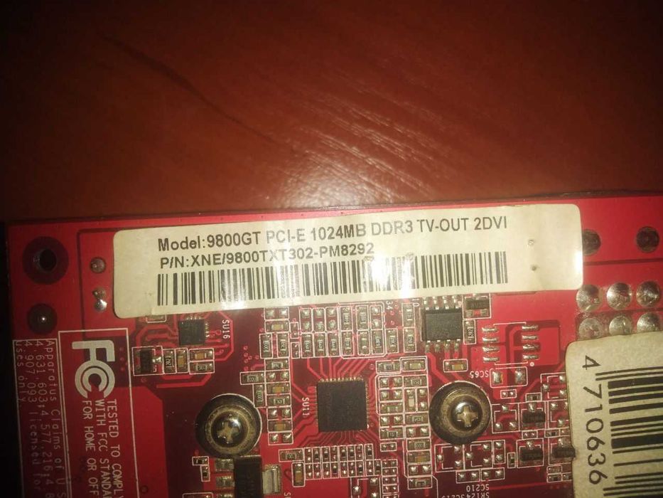 Відеокарта Palit/eXpertVision 9800GT 1GB DDR3 256bit