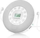 Przenośny odtwarzacz CD z Bluetooth, do samochodu/podróży,