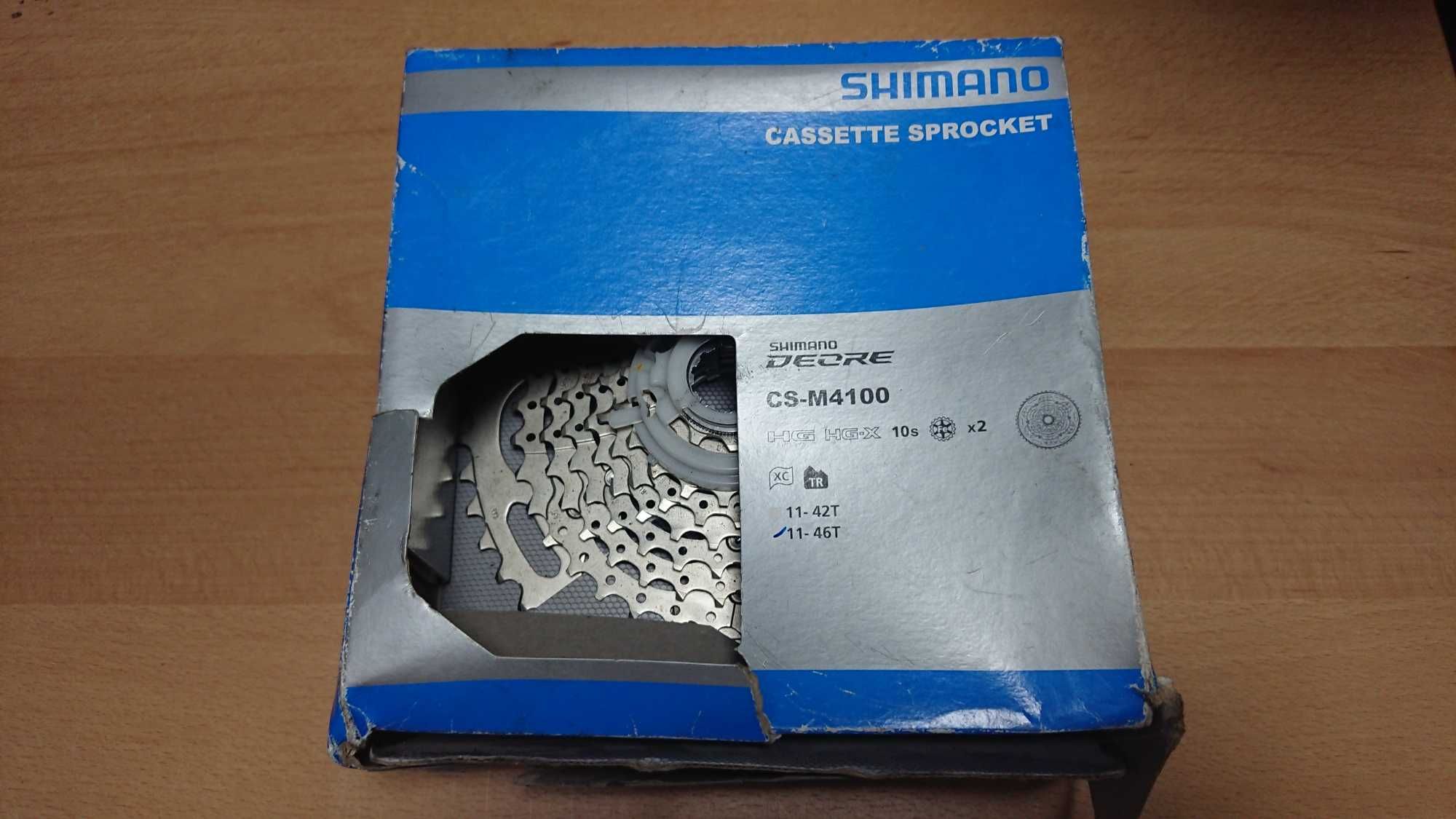 Kaseta Shimano Deore CS-M4100 skok 11-46 NOWA