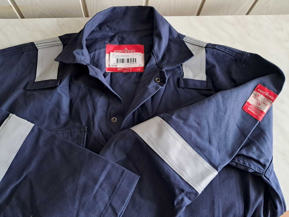 Kombinezon Bizweld męski granatowy - XXL - nowy bez metki