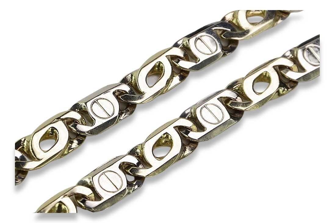 Złoty 14k 585 łańcuszek 51g Włoski łańcuch jedyny w Polsce cc031yw S