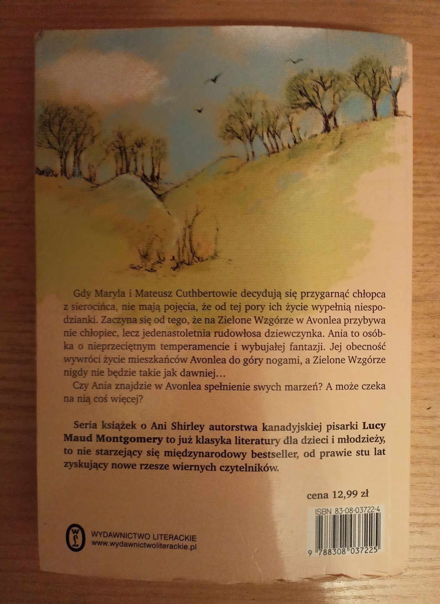 Lucy Maud Montgomery - Ania z Zielonego Wzgórza