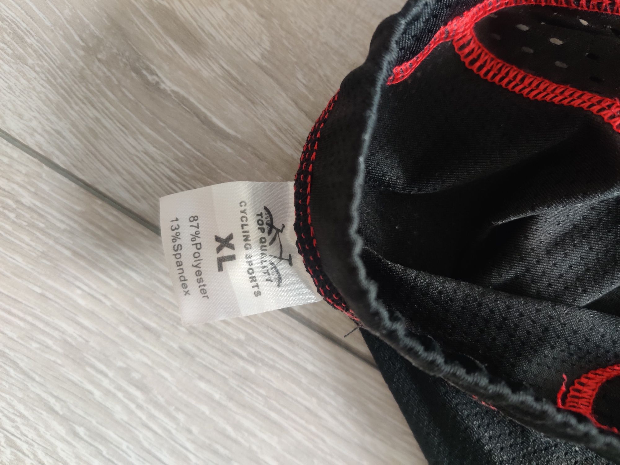 Spodenki rowerowe / bielizna rowerowa z wkładką żelową, XL