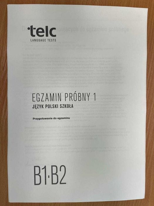TELC, книга тести з польської мови, 199грн