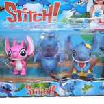 NOWY Zestaw figurek STICH z bajki LIlo i Stich 6 figurek #382