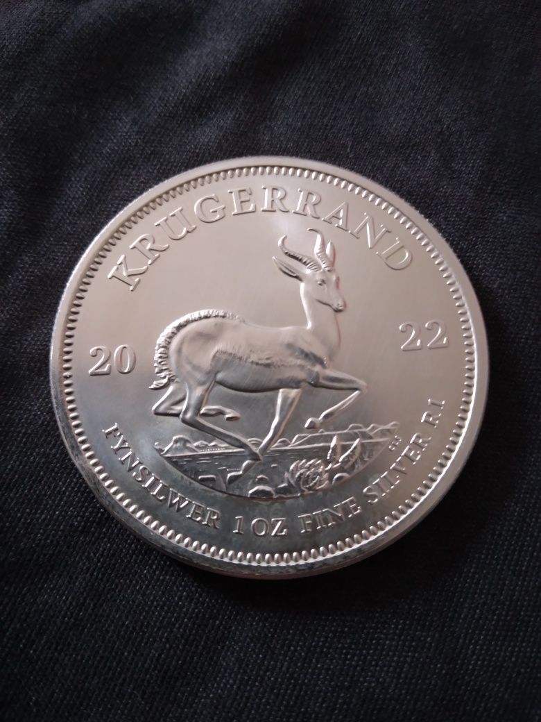 Moneta srebrna Rand południowoafrykański