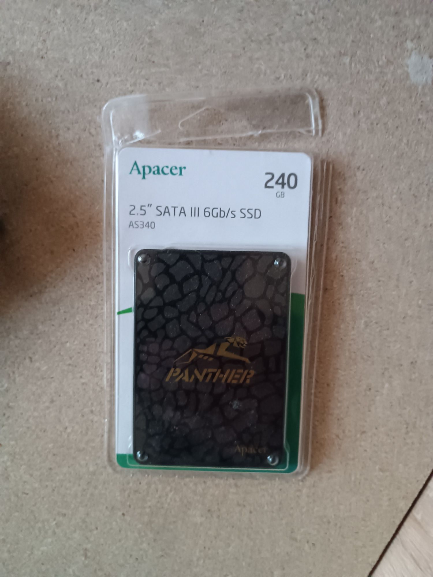 SSD диск Apacer 240, SATA III 6Gb/s