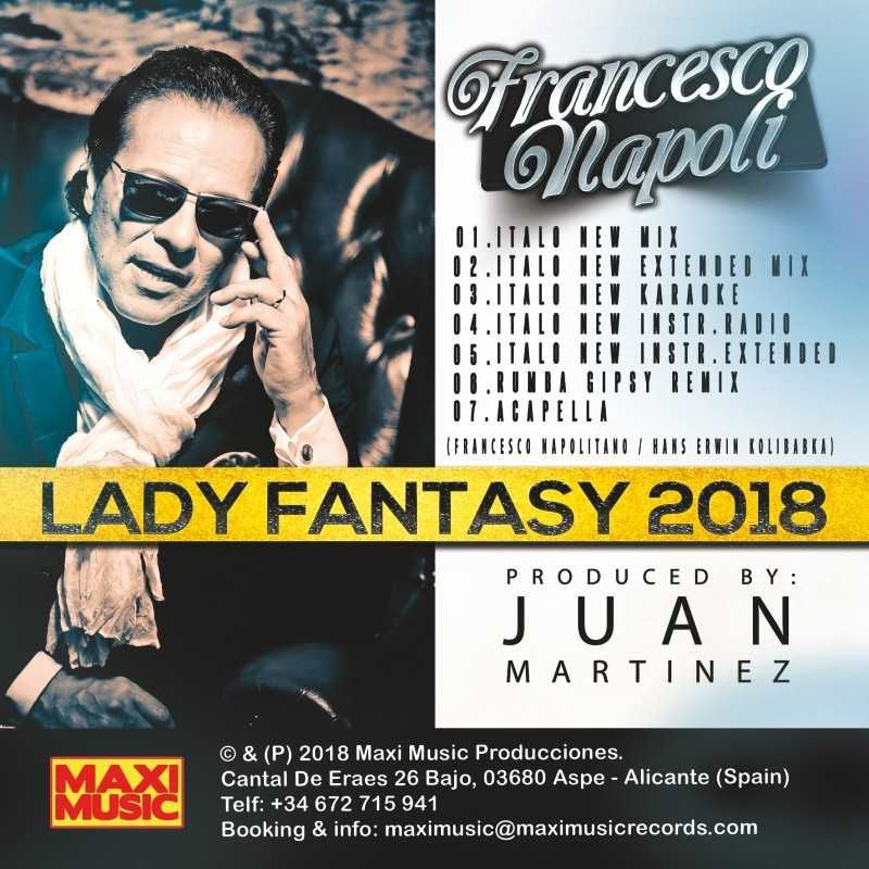 Francesco Napoli - Lady Fantasy 2018 (Maxi-CD) (SPAIN) UNIKAT