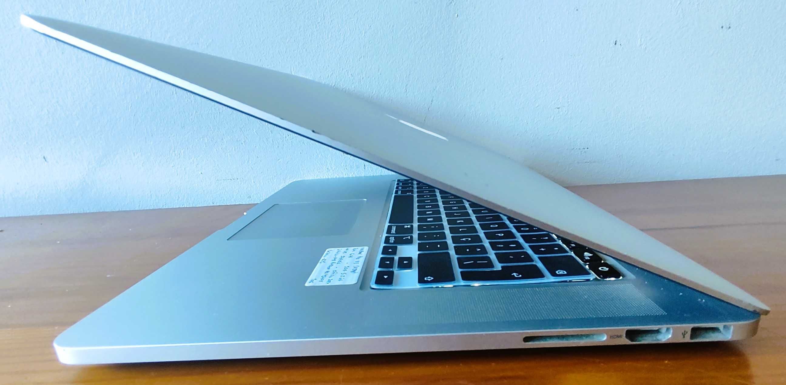 MacBook Pro 15"(A1398)- i7, Ram 16 GB, SSD 512 GB (Sequoia+ win 10)