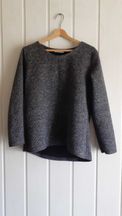 Modny Szary sweter XL