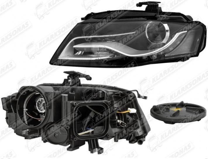 Фара передня Audi A4 B8 D3S+LED Bi-xenon 8K0941029C 8K0941030C