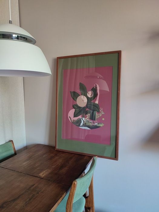 Plakat grafika kolaż Aleksandra Morawiak 50x70