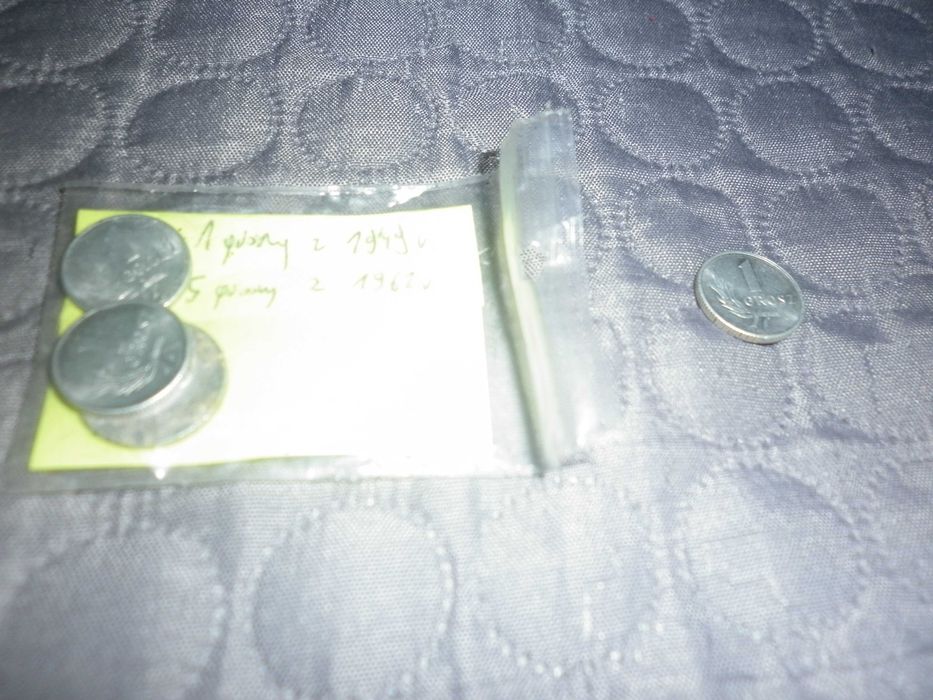 Monety z PRL-u 1gr i 5gr