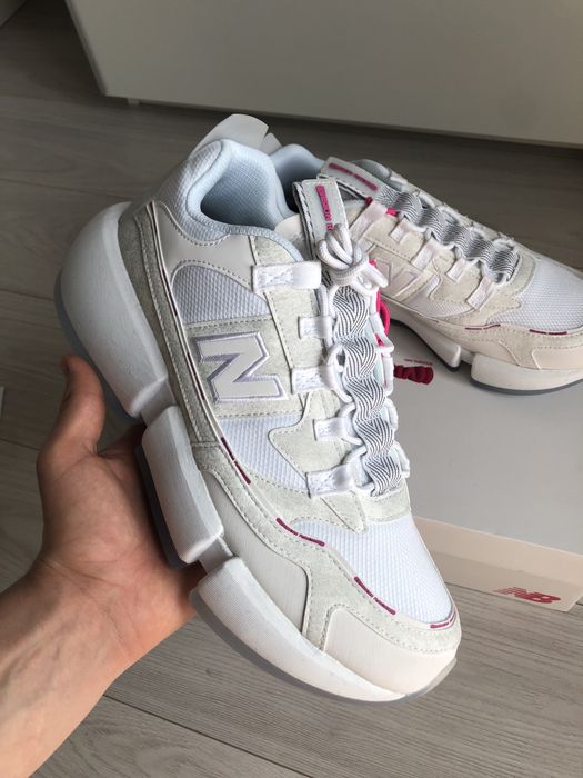 New Balance Vision Racer White Pink 46,5 EU