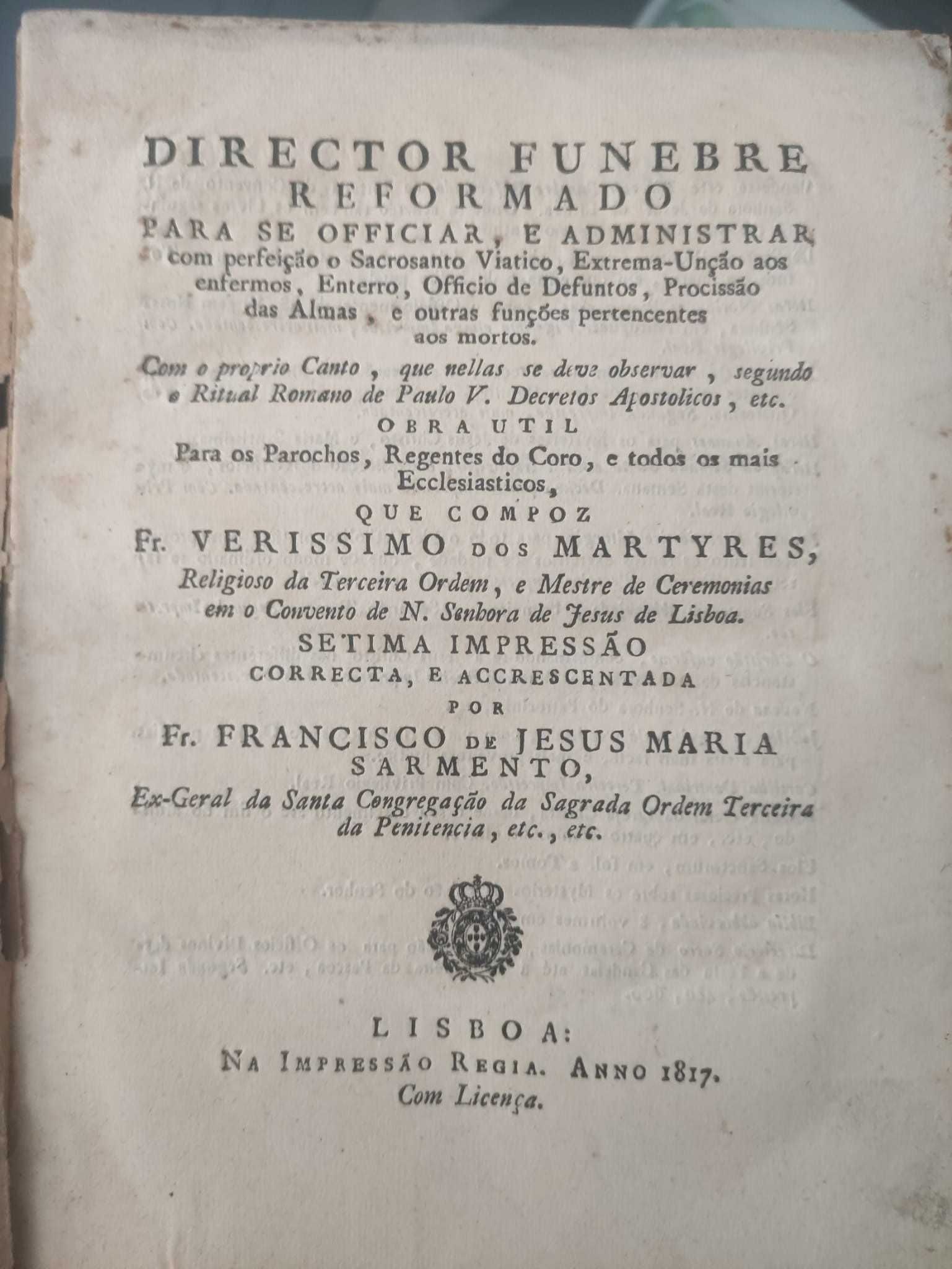 DIrector Funebre Reformado 1817