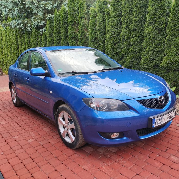 Mazda 3  1.6b+gaz 04r. przebieg 214tyś. hak, klima, radio dotykowe 7"