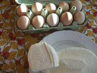 Jajka żurek Ser biały Mleko siadłe mleko wiejskie ECO Swojskie