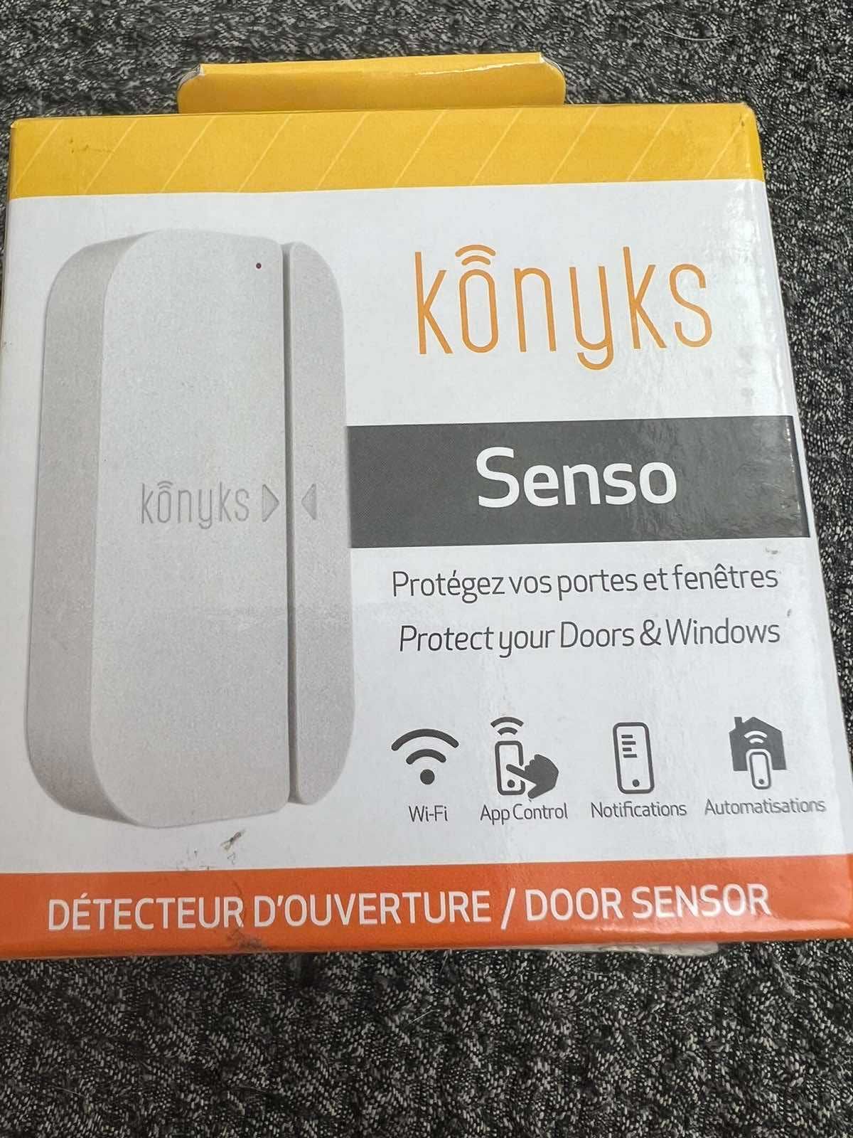 Датчик открытия Konyks Senso Wi-Fi, совм.с Google Home,Alexa, apple