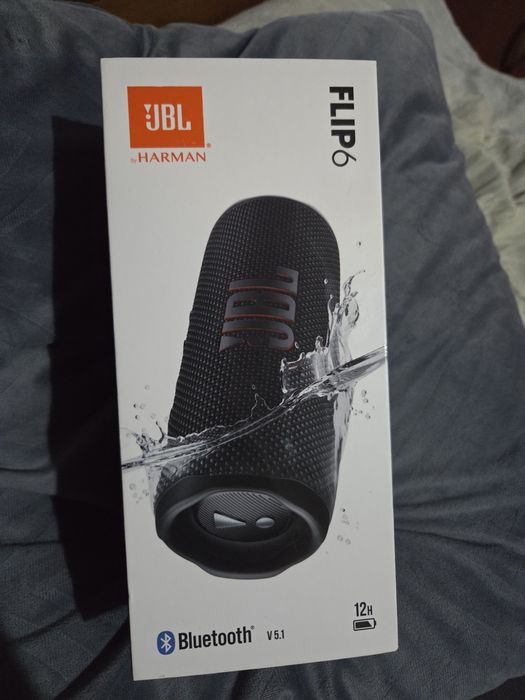 Nowy głośnik bluetooth JBL Flip6, nigdy nie był otwierany