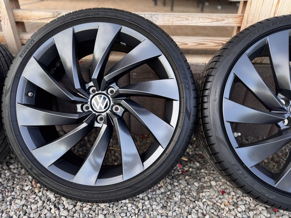 Felgi Koła 20 *VW ROSARIO* Arteon TPMS Opony Stan Jak Nowy