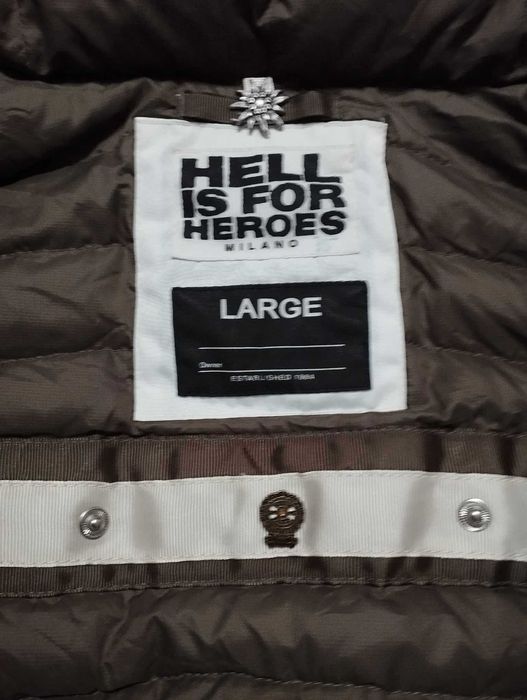 Hell Is For Heroes Ski down jacket size L wonderful piękna kurtka