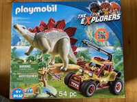 Playmobil 9432 Dinozaur pojazd badawczy ze Stegozaurem