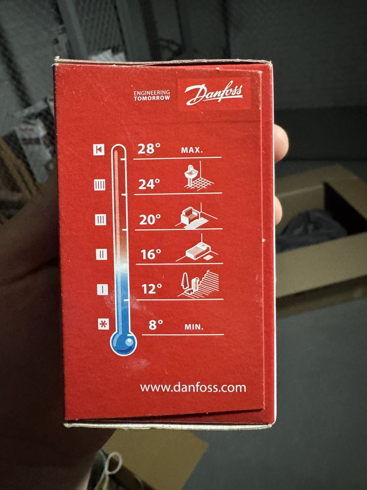 Danfoss RAS-C2 для радіатора
