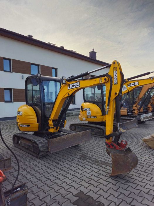 Wynajmę Koparka obrotowa JCB 8026 – 2,7-tonowa  90 zł