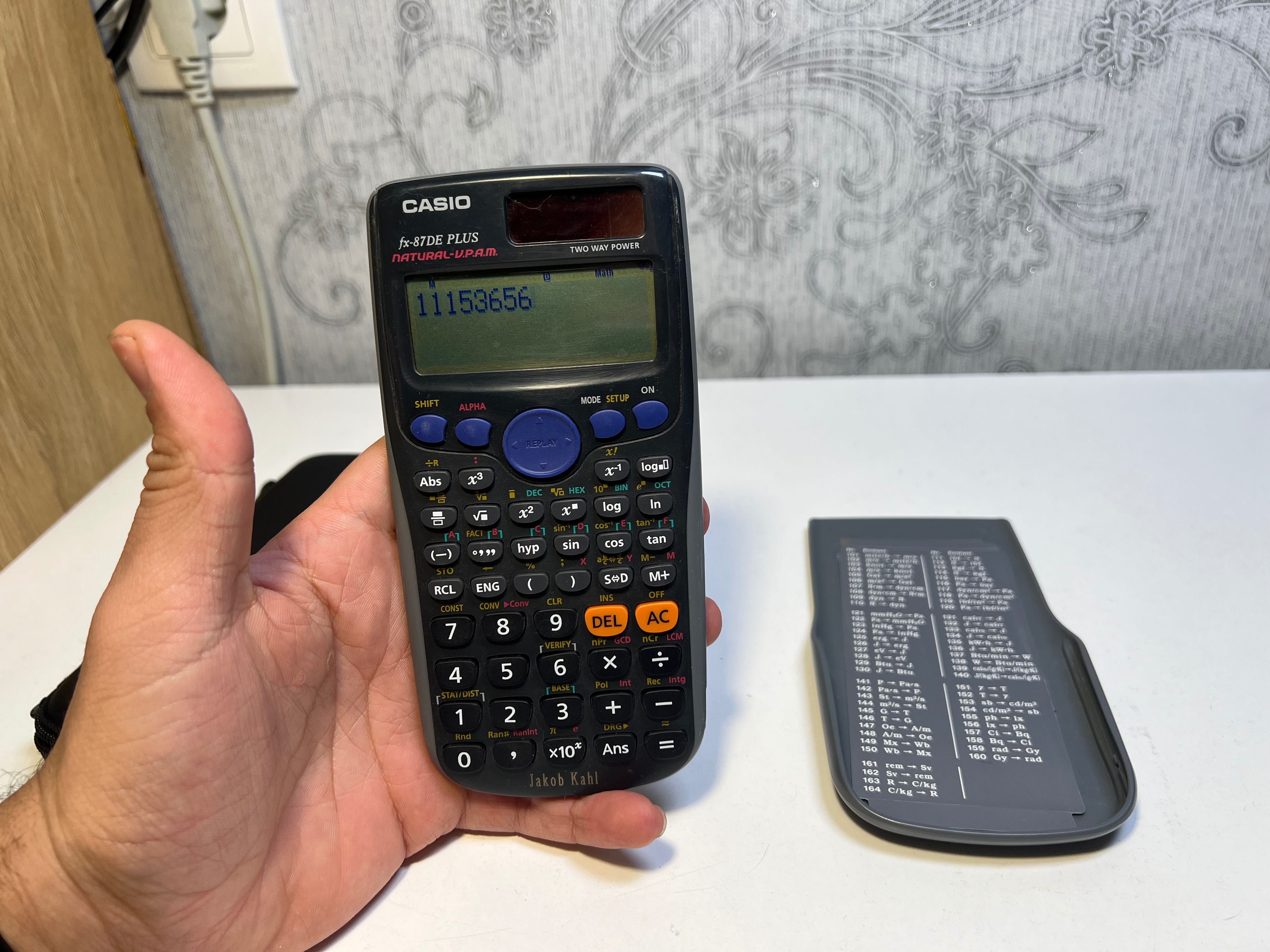 Инженерный графический калькулятор Casio FX-87DE PLUS