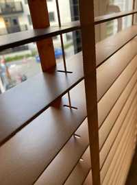 Żaluzja, roleta drewniana na okno, mahoń, bambus 100 x 170 cm, IKEA