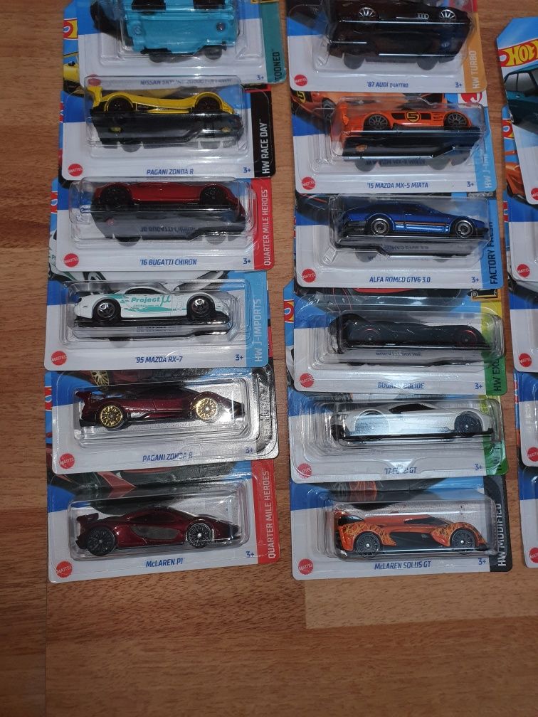 Hot wheels autka lamborghini i inne