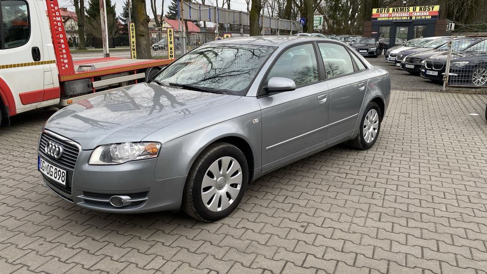 Audi A4 2.0 Benz MPI 130KM 2005 rok 1 wlas od Nowosci Serwis do konca