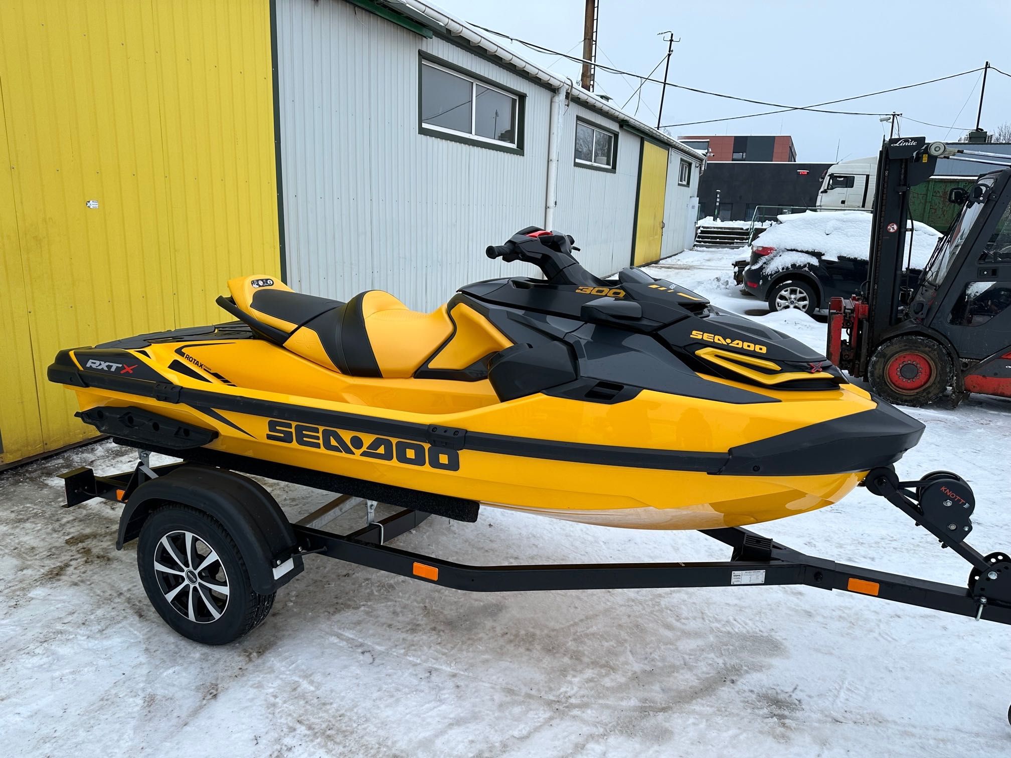 Skuter wodny Sea Doo RXT-X 300 RS 2022r  audio, zarejestrowany.