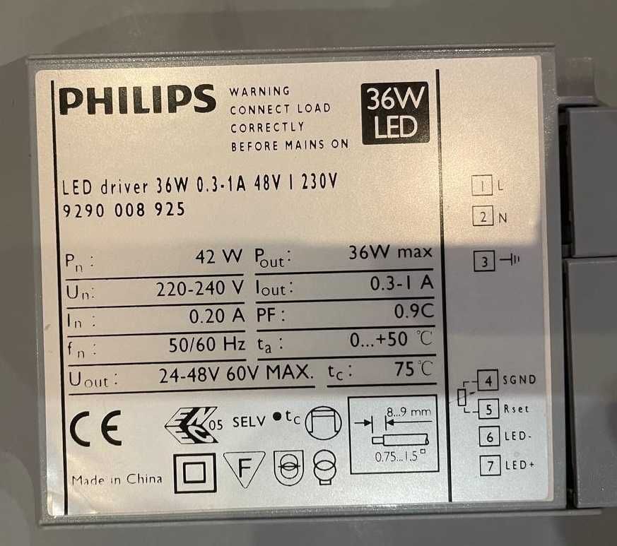 Продам cвітлодіодну панель Philips CoreLine Panel RC125B